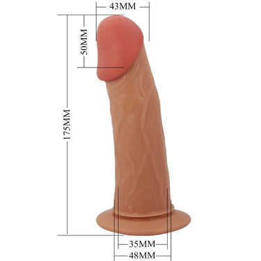 Imbracatura con Dildo Cavo e Stimolazione Venata, Impermeabile
